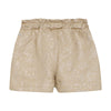 Meisjes Fancy Paperbag Short van Daily7 in de kleur Latte Sand in maat 128.