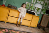Meisjes Fancy Paperbag Short van Daily7 in de kleur Latte Sand in maat 128.