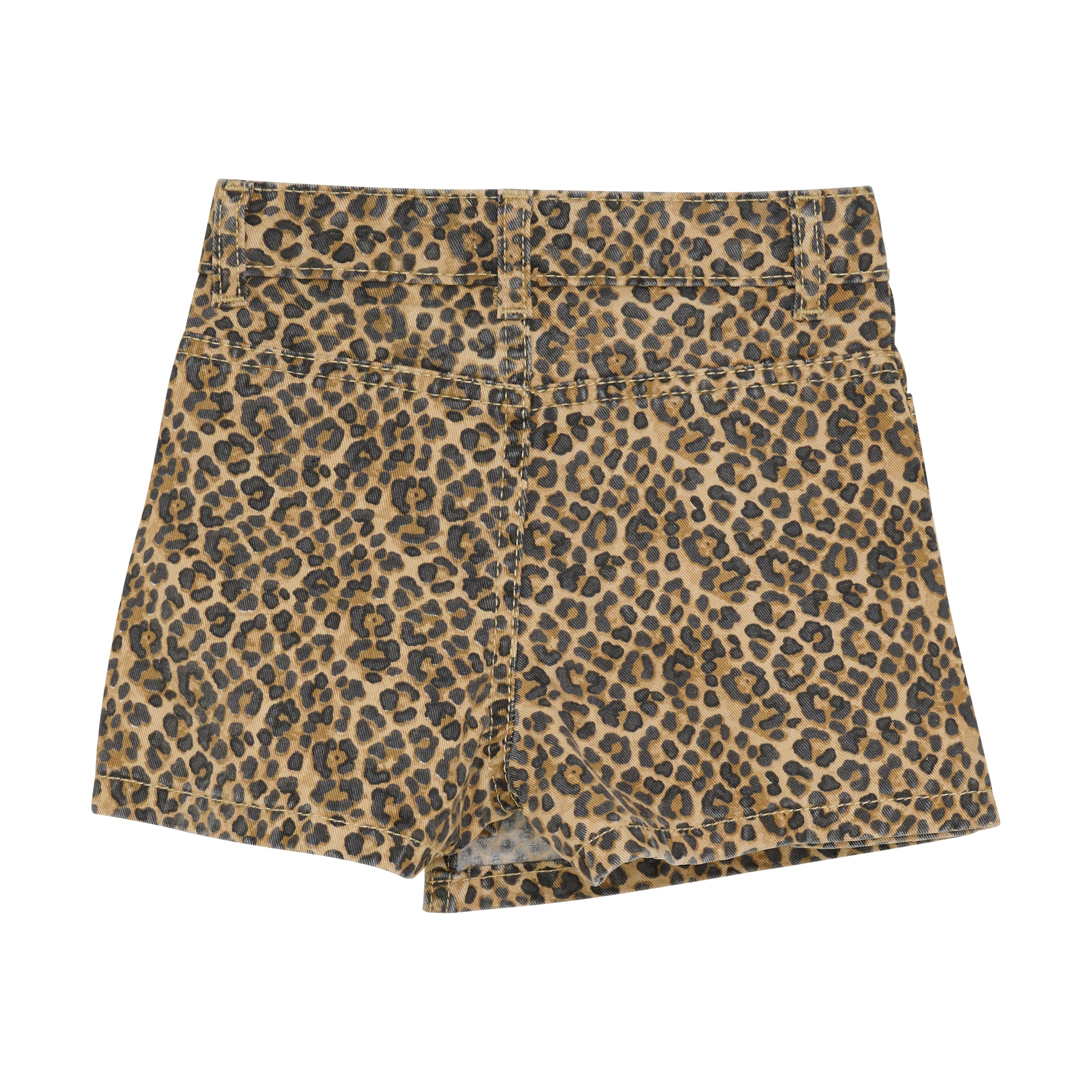 Meisjes Twill Skort Animal  van Daily7 in de kleur Latte Sand in maat 128.