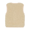 Meisjes Teddy Gilet van Daily7 in de kleur Sandshell in maat 98\104.