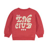 Meisjes Sweater Brushed Print van Daily7 in de kleur Baked Apple in maat 128.