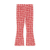 Meisjes Flared Heart Pants van Daily7 in de kleur Pale Mauve in maat 128.