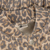 Meisjes Sweat Jacket Print van Daily7 in de kleur Sandshell in maat 128.