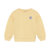 Meisjes Sweater Print van Daily7 in de kleur Reed Yellow in maat 128.
