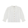 Meisjes Shirt Longsleeve Fancy van Daily7 in de kleur Egret in maat 128.