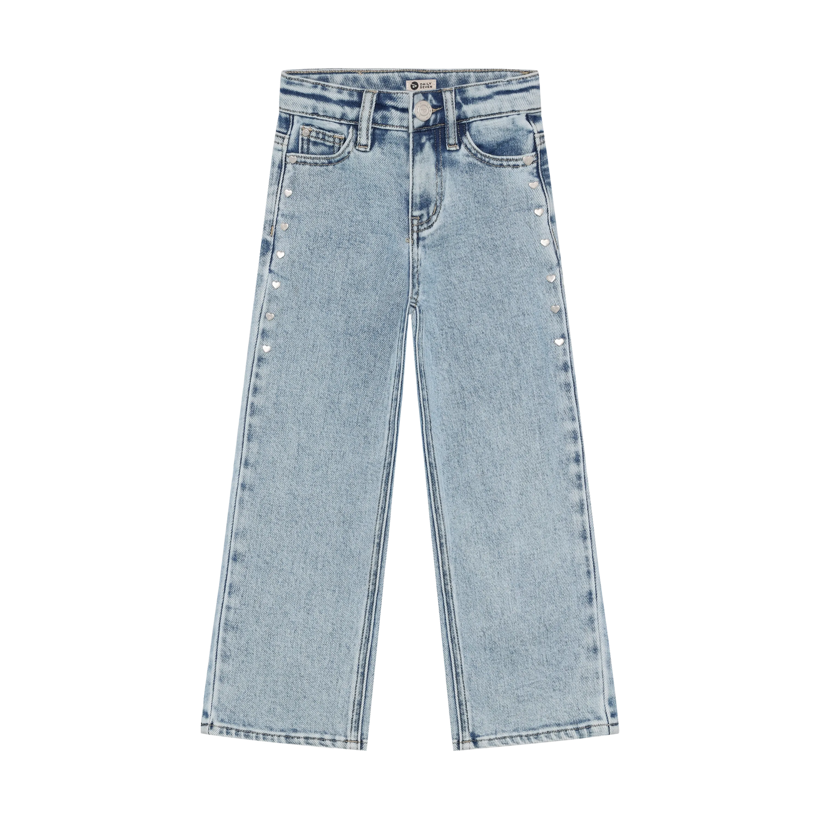 Daily7 Denim Wide Fit Studs