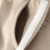 Meisjes Wide Pants Sweat Glitter van Daily7 in de kleur Latte Sand in maat 128.