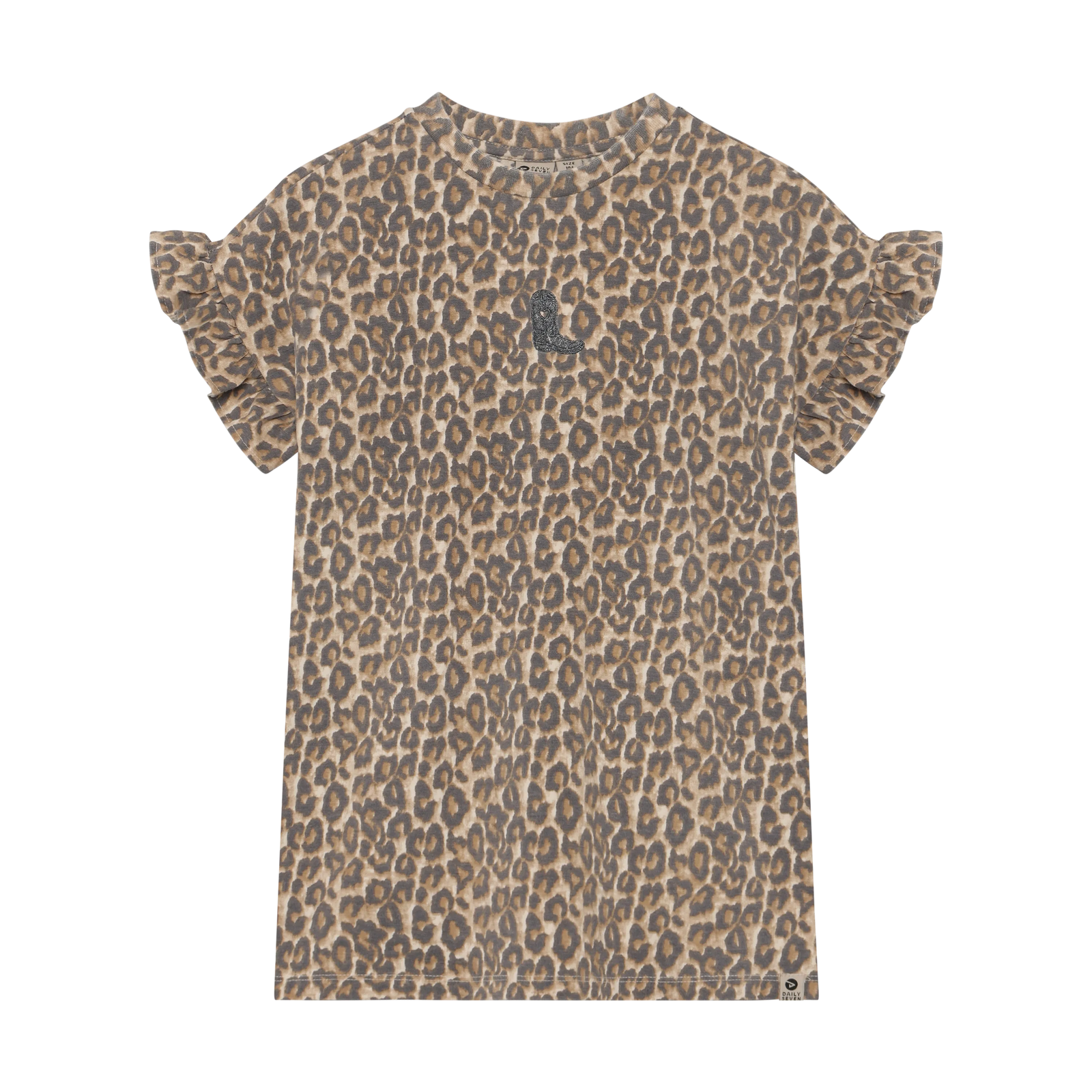 Daily7 T-shirt Dress Allover Print