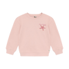 Meisjes Sweater Backprint van Daily7 in de kleur Silver Pink in maat 128.