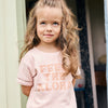 Meisjes T-shirt Artwork van Daily7 in de kleur Silver Pink in maat 128.