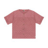 Meisjes Shirt Ruffle Broderie van Daily7 in de kleur Heather Rose in maat 128.