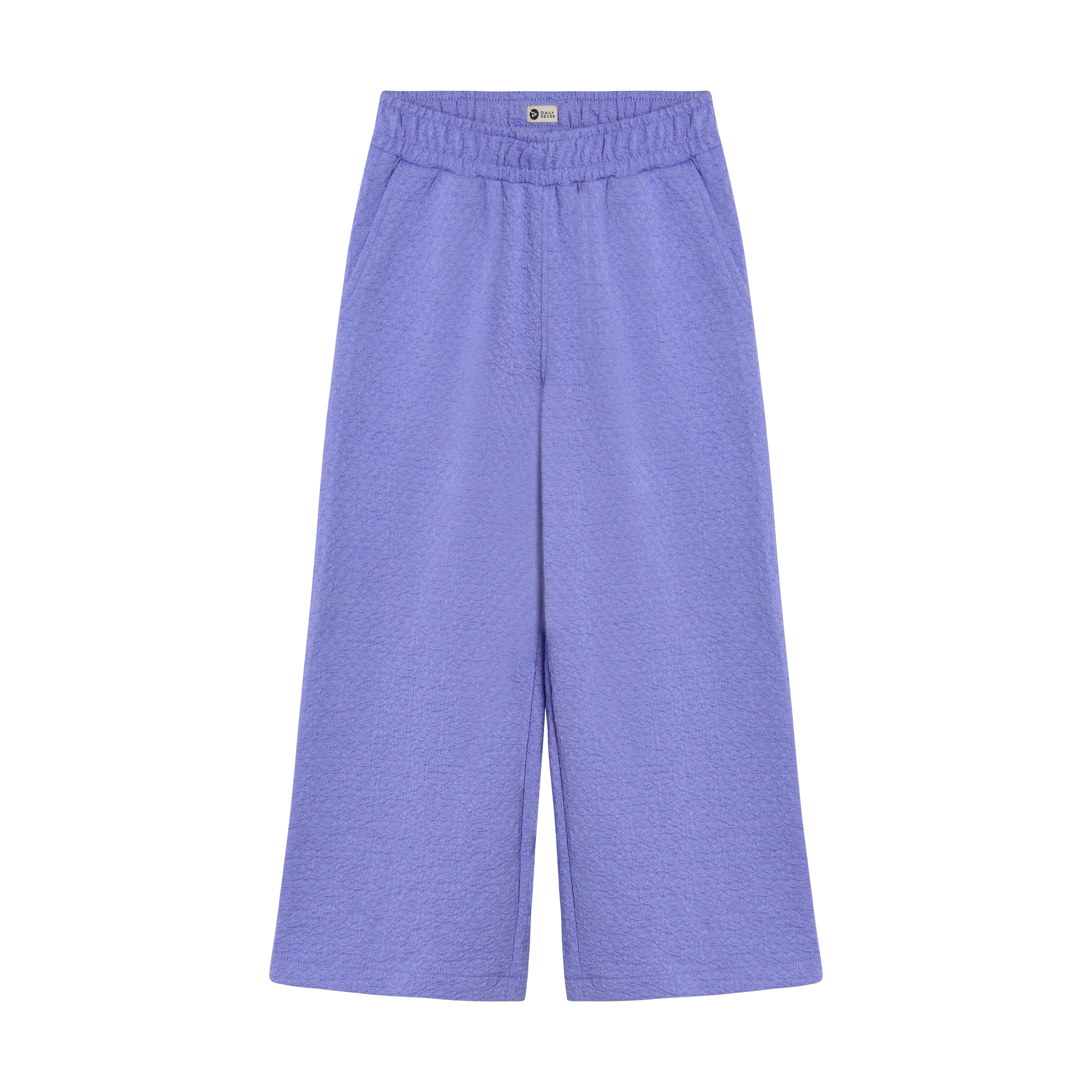 Meisjes Wide Structure Pants van Daily7 in de kleur Lolite in maat 128.