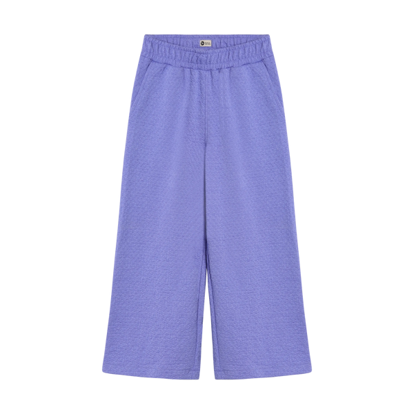 Meisjes Wide Structure Pants van Daily7 in de kleur Lolite in maat 128.