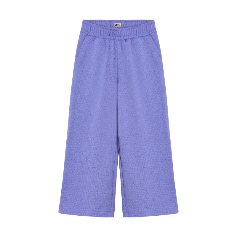 Meisjes Wide Structure Pants van Daily7 in de kleur Lolite in maat 128.