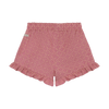 Meisjes Ruffle Shorts Broderie van Daily7 in de kleur Heather Rose in maat 128.