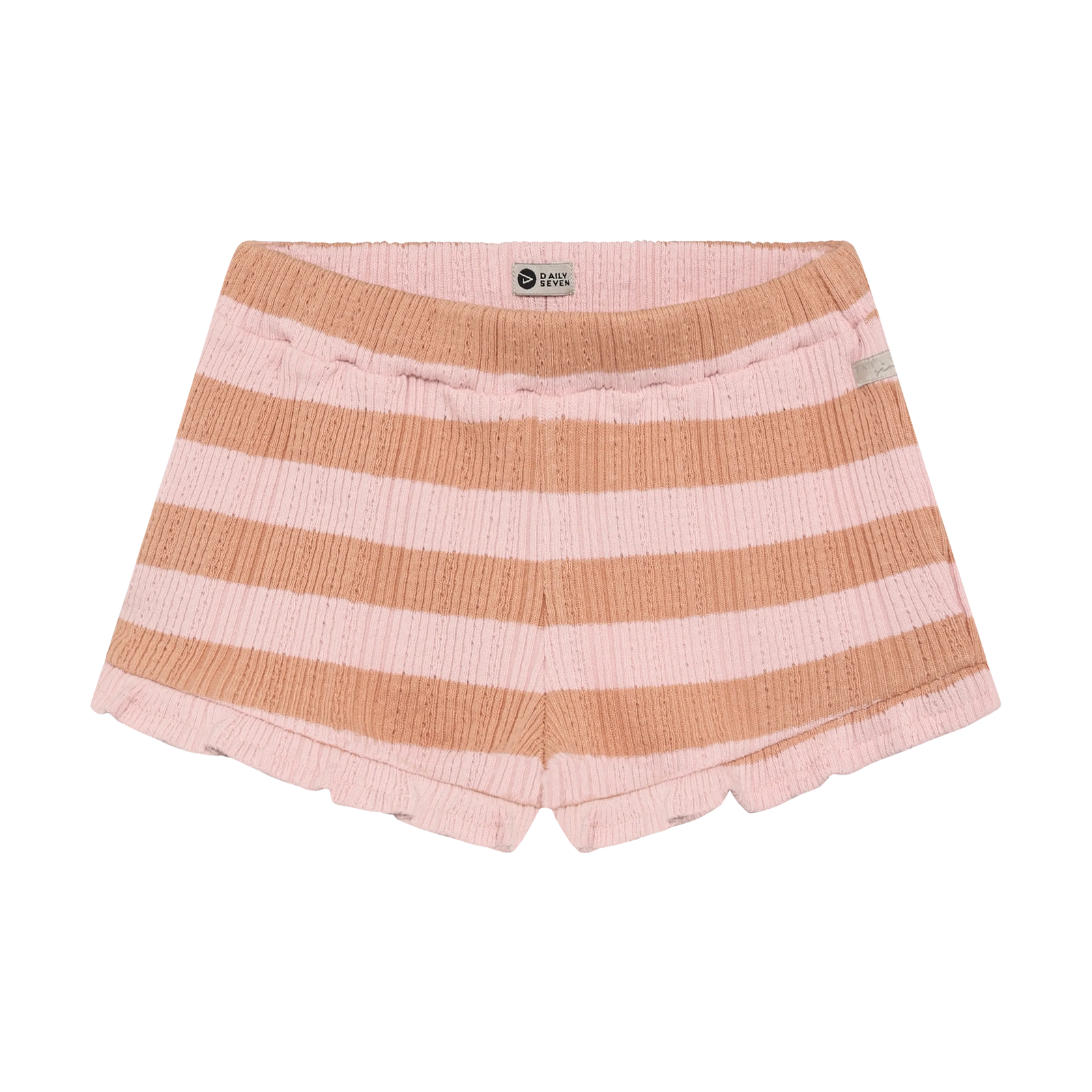 Daily7 Ruffle Shorts Fancy Stripe