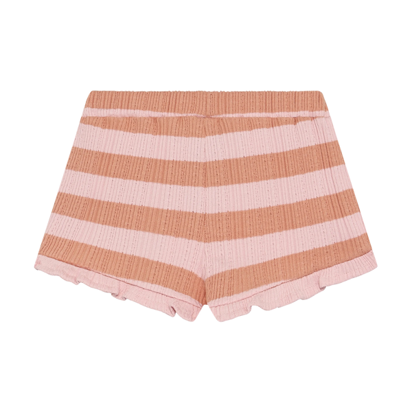 Daily7 Ruffle Shorts Fancy Stripe