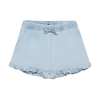Meisjes Light weight Denim Shorts van Daily7 in de kleur Light Denim Blue in maat 128.