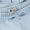 Meisjes Light weight Denim Shorts van Daily7 in de kleur Light Denim Blue in maat 128.