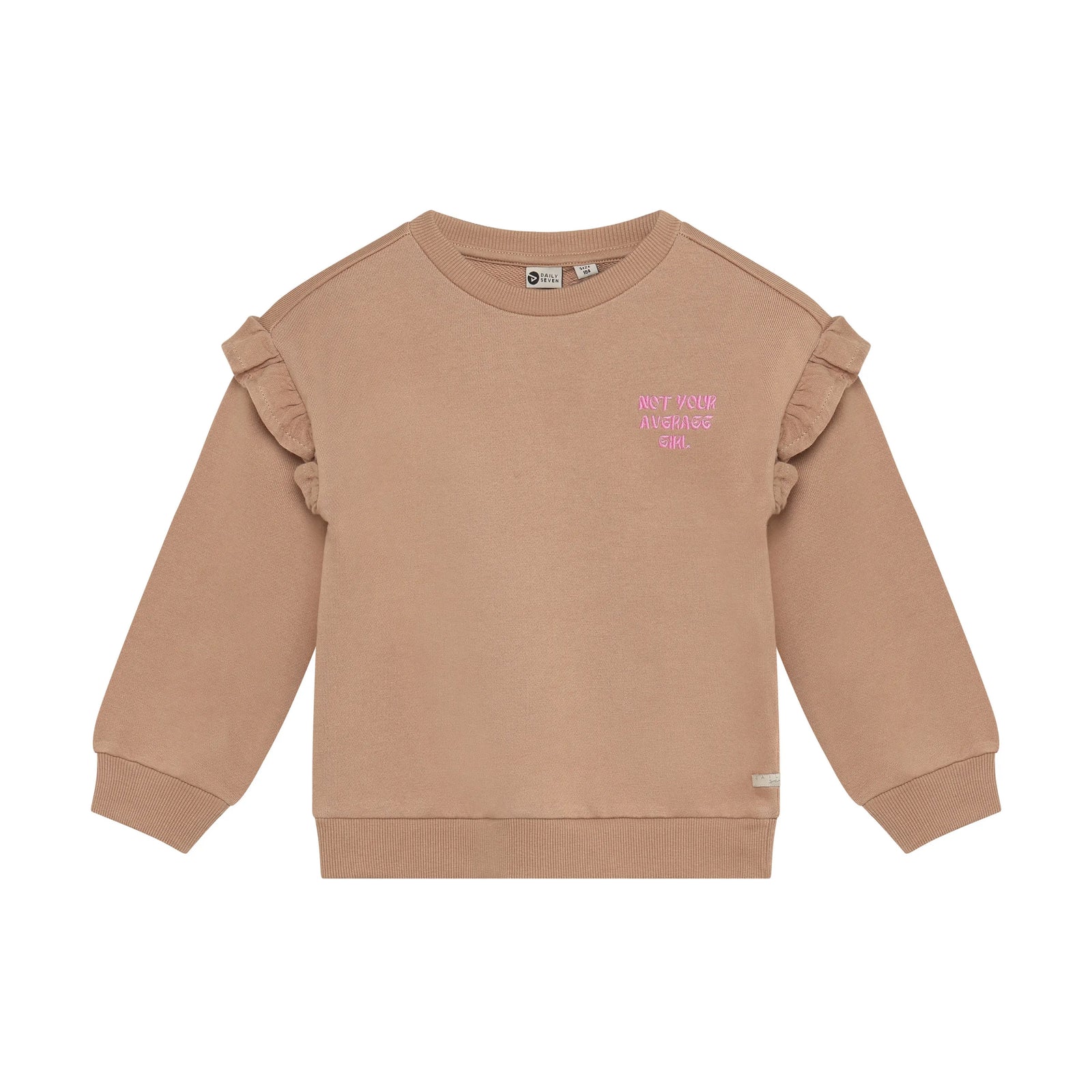 Daily7 Sweater Backprint Ruffle