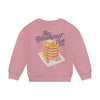 Meisjes Sweater Backprint van Daily7 in de kleur Lilas in maat 128.
