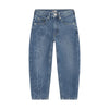 Meisjes Denim Barrel Fit print van Daily7 in de kleur Used Denim in maat 128.
