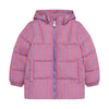 Meisjes Winterjacket Striped van Daily7 in de kleur Valerian in maat 128.
