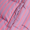 Meisjes Winterjacket Striped van Daily7 in de kleur Valerian in maat 128.