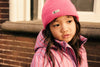 Meisjes Winterjacket Striped van Daily7 in de kleur Valerian in maat 128.