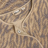 Meisjes Teddy Gilet Animal van Daily7 in de kleur Ginger Root in maat 98-104.