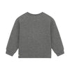 Meisjes Sweater Artwork van Daily7 in de kleur Mid Grey Melange in maat 128.