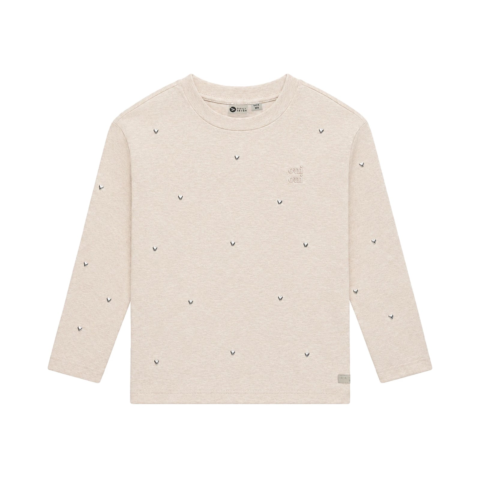 Daily7 T-shirt Longsleeve Studs