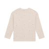 Meisjes T-shirt Longsleeve Studs van Daily7 in de kleur Mother of Pearl in maat 128.