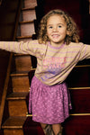 Meisjes Skirt Lace van Daily7 in de kleur Valerian in maat 128.