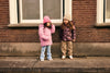 Meisjes Metallic Jacket van  in de kleur Huckleberry in maat 128.