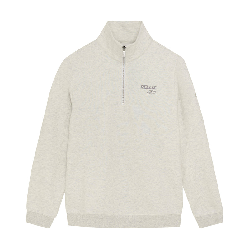 Jongens Sweater Rellix Zip van Rellix in de kleur Kit Melange in maat 188.