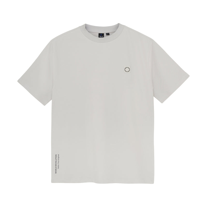 Jongens Oversized T-shirt RLX Twill van Rellix in de kleur Grey Kit in maat 188.