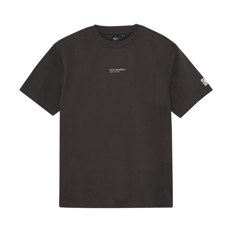 Jongens T-shirt RLX Backprint van Rellix in de kleur Phantom in maat 188.