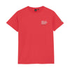 Jongens T-shirt RLX Backprint van Rellix in de kleur Poppy Red in maat 188.