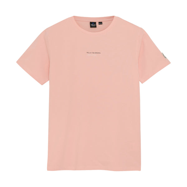 Jongens T-shirt RLX Backprint van Rellix in de kleur Dusty Pink in maat 188.