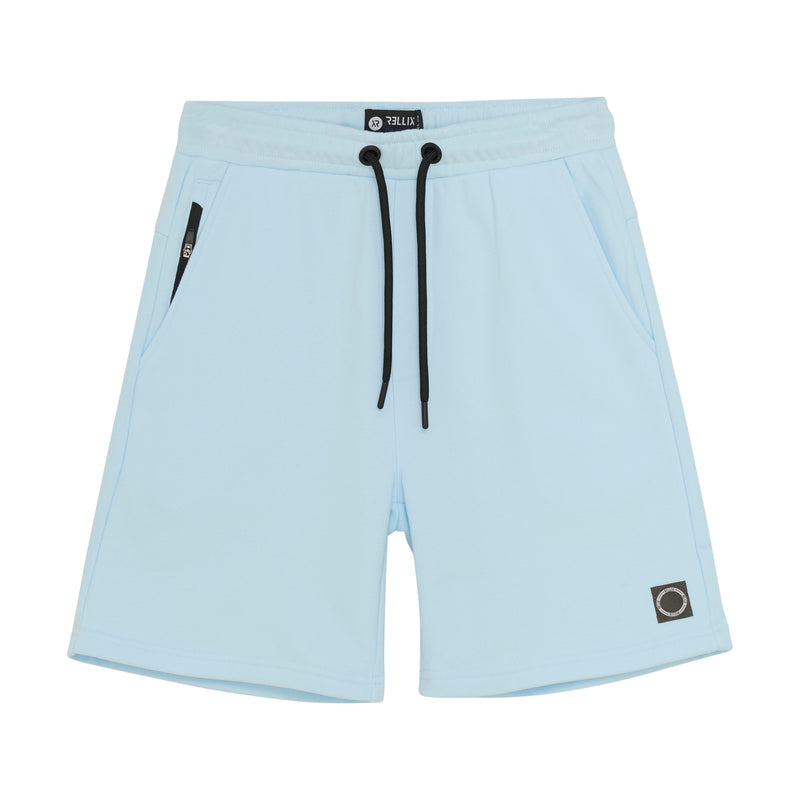 Jongens Jog Shorts wide Rellix van Rellix in de kleur Frosty Blue in maat 188.