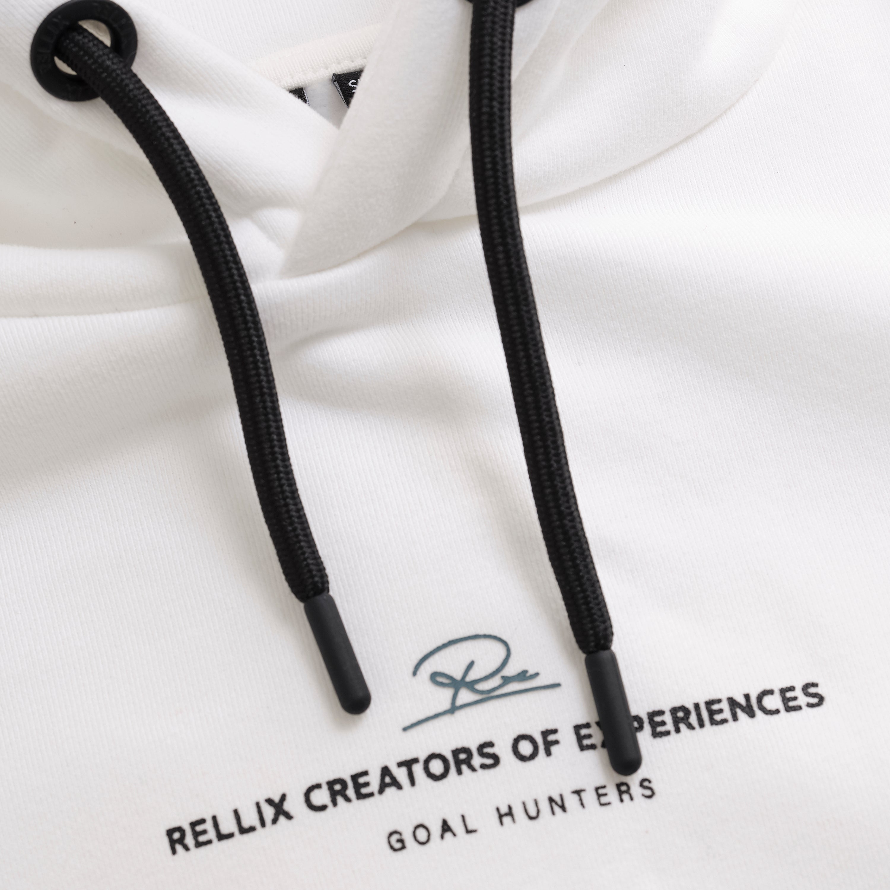 Jongens Hoodie Rellix Pocket van Rellix in de kleur White  in maat 188.