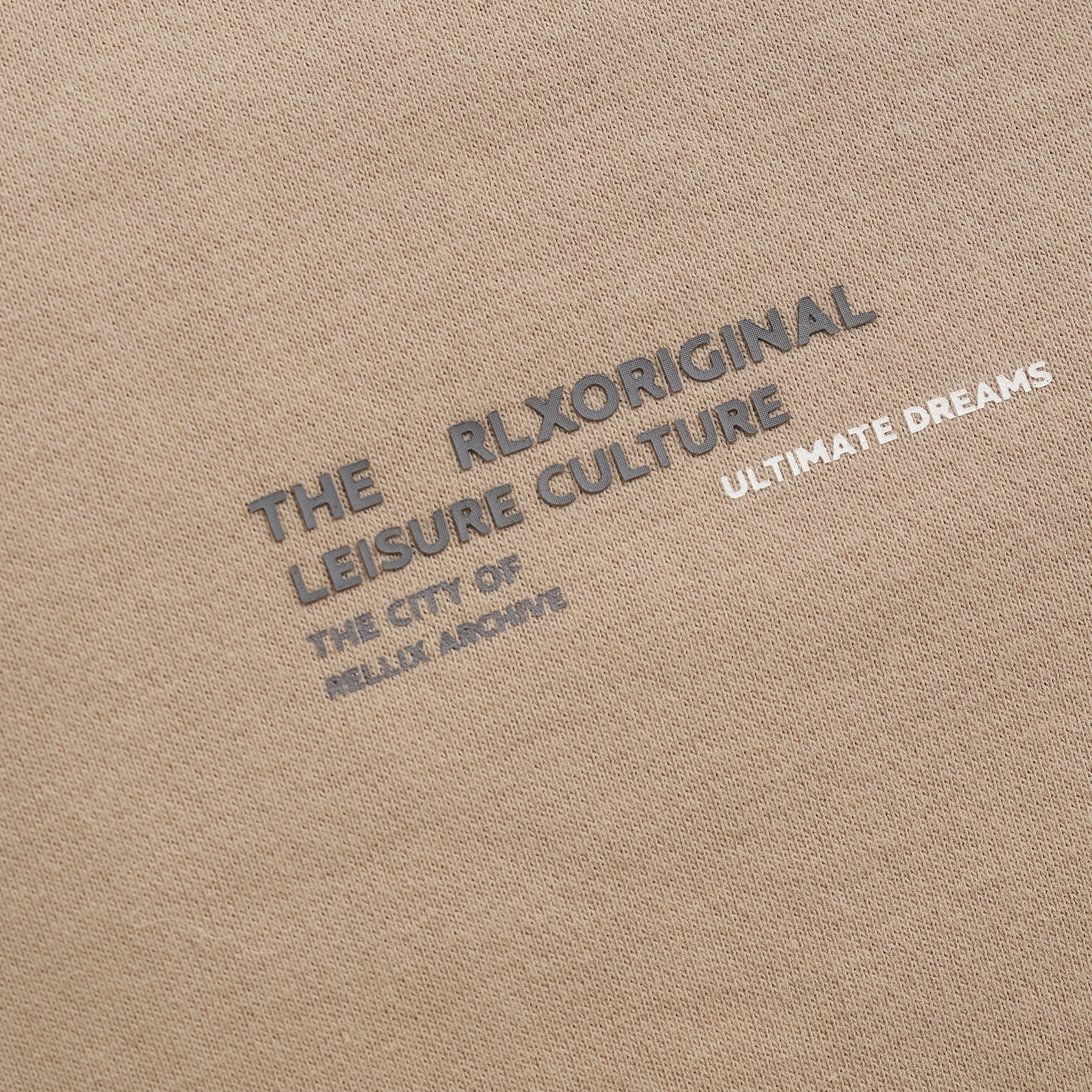 Jongens Sweater RLX Culture van Rellix in de kleur Weathered Teak in maat 188.