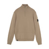 Jongens Knitwear Zip Collar van Rellix in de kleur Weathered Teak in maat 188.