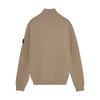 Jongens Knitwear Zip Collar van Rellix in de kleur Weathered Teak in maat 188.