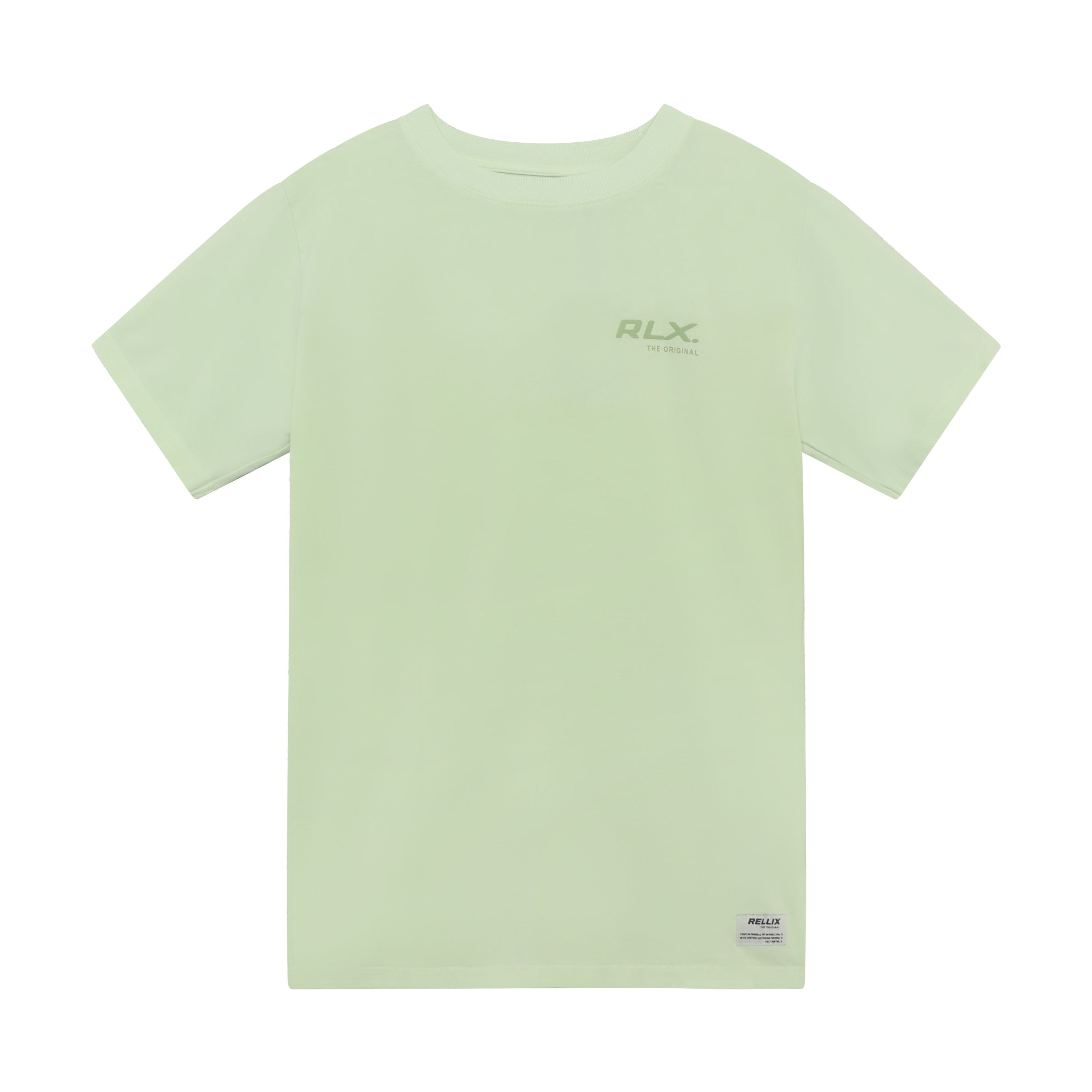 Jongens T-Shirt RLX Backprint Washed van Rellix in de kleur Fresh Lime in maat 188.
