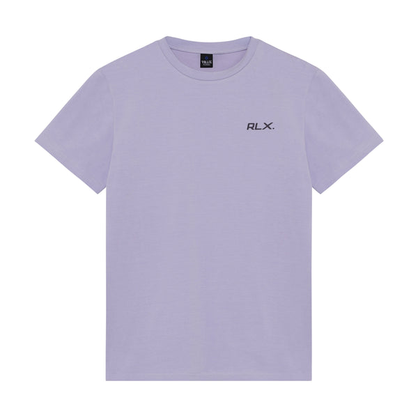 Jongens T-Shirt RLX Backprint van Rellix in de kleur Lilac Sky in maat 188.