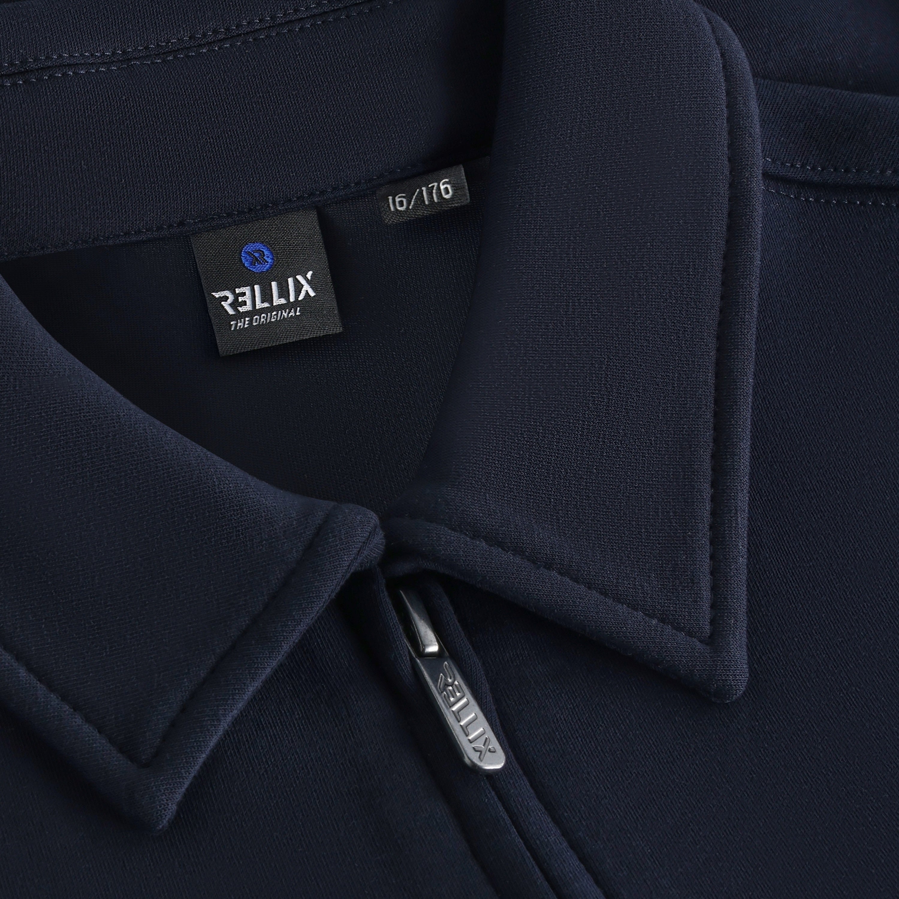 Jongens Sweat Jacket Rellix Scuba van Rellix in de kleur Navy in maat 188.