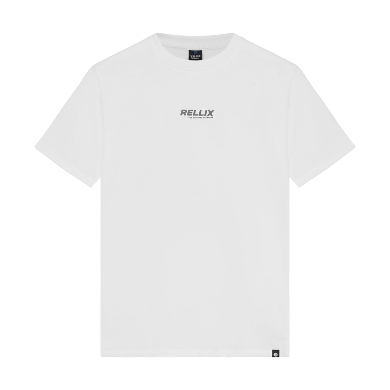Jongens Oversized T-Shirt Rellix Print van Rellix in de kleur White  in maat 188.