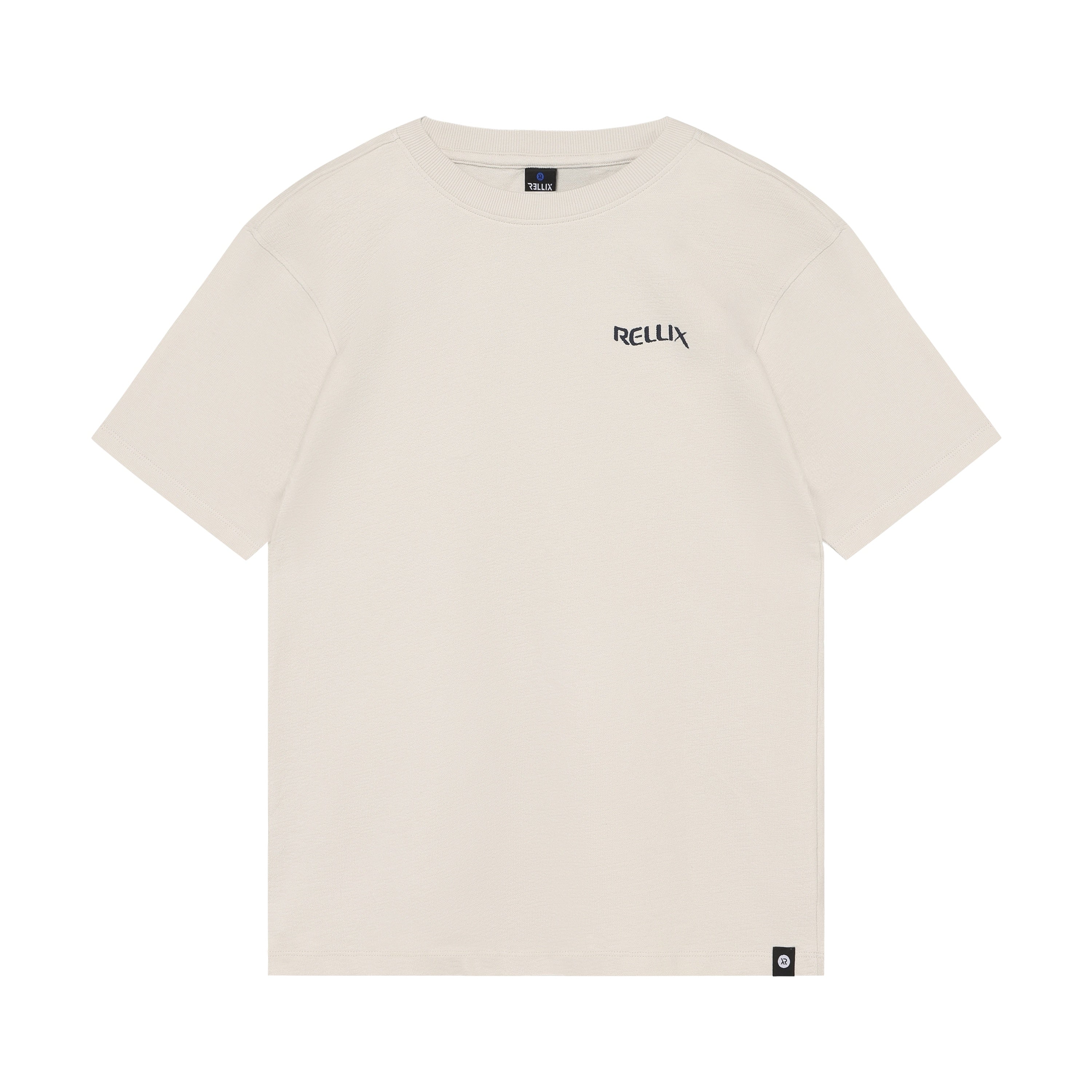 Jongens Oversized T-Shirt  Structure van Rellix in de kleur Grey Kit in maat 188.